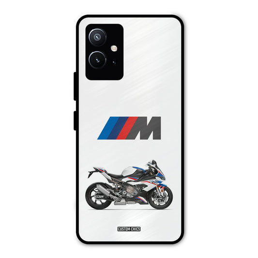 Super Sports Blue Bike Vivo Y75 5G Mobile Back Cover - Car&Bike PrintShield Case