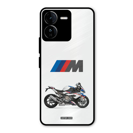 Super Sports Blue Bike iQOO Z9 Mobile Back Cover - Car&Bike PrintShield Case