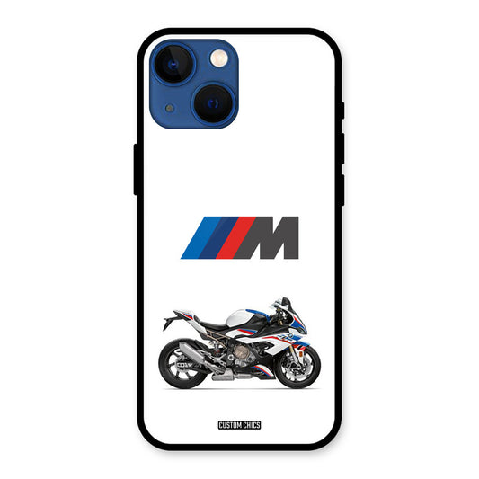 Super Sports Blue Bike iPhone 13 Mini Mobile Back Cover - Car&Bike PrintShield Case