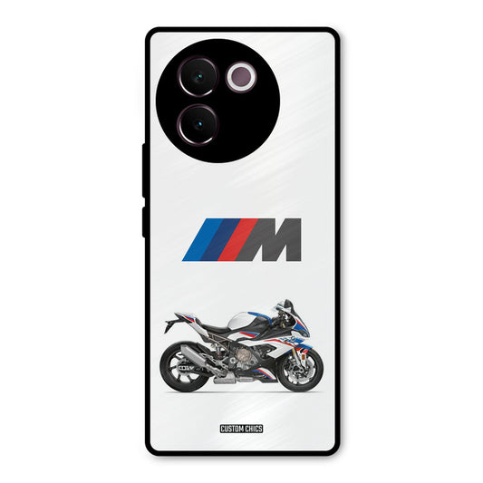 Super Sports Blue Bike Vivo V30e Mobile Back Cover - Car&Bike PrintShield Case
