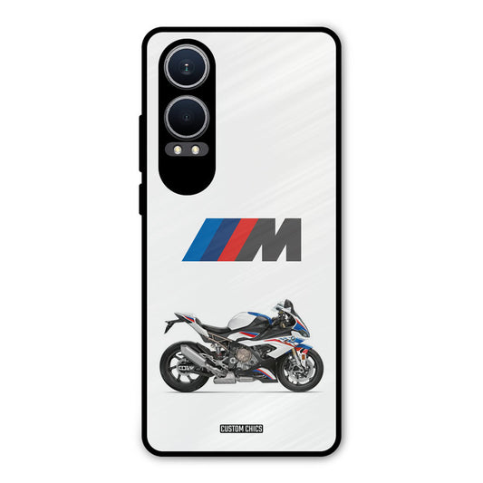 Super Sports Blue Bike Oneplus Nord CE4 Lite Mobile Back Cover - Car&Bike PrintShield Case