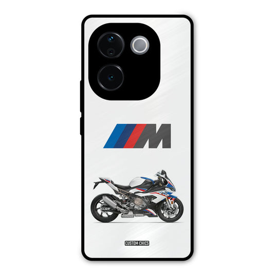 Super Sports Blue Bike iQOO Z9s Pro Mobile Back Cover - Car&Bike PrintShield Case