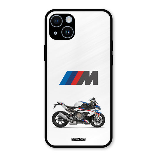 Super Sports Blue Bike iPhone 14 Mobile Back Cover - Car&Bike PrintShield Case