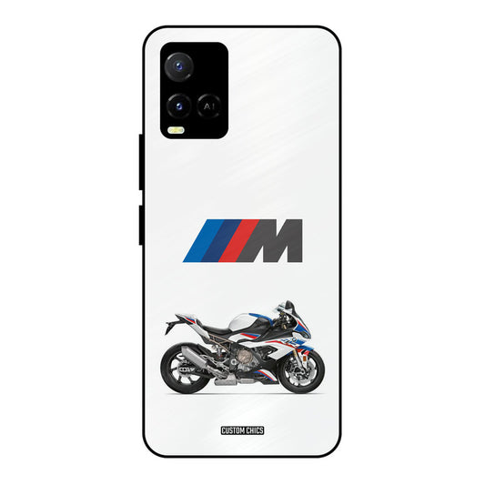 Super Sports Blue Bike Vivo Y33s Mobile Back Cover - Car&Bike PrintShield Case