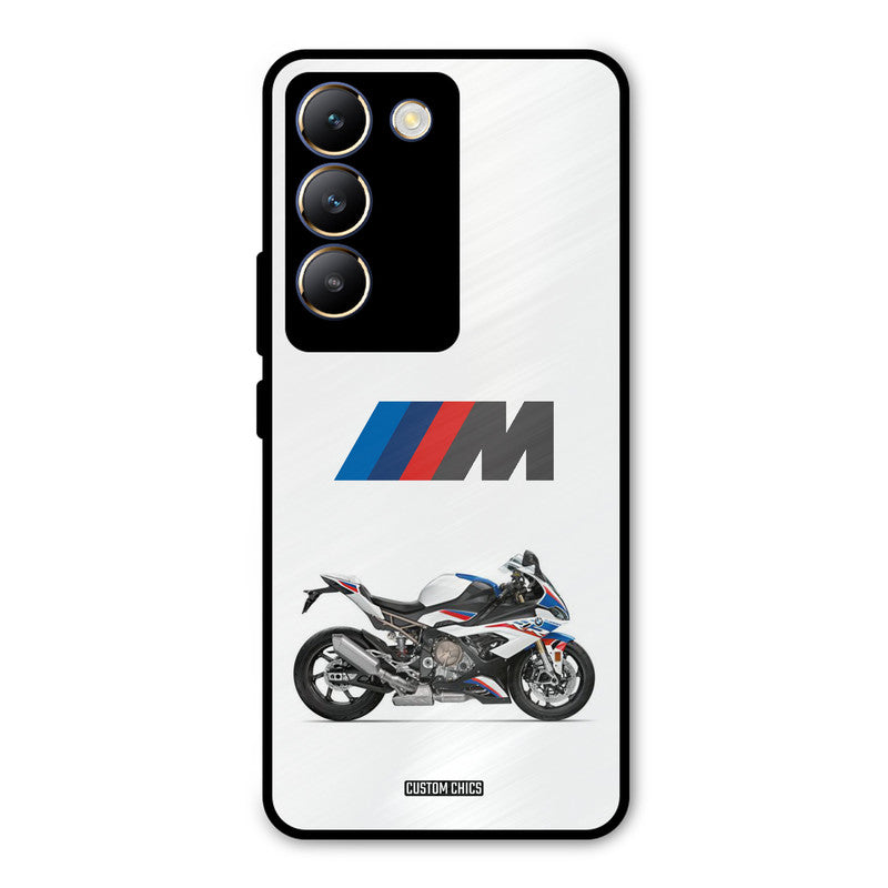 Super Sports Blue Bike Vivo Y200e Mobile Back Cover - Car&Bike PrintShield Case
