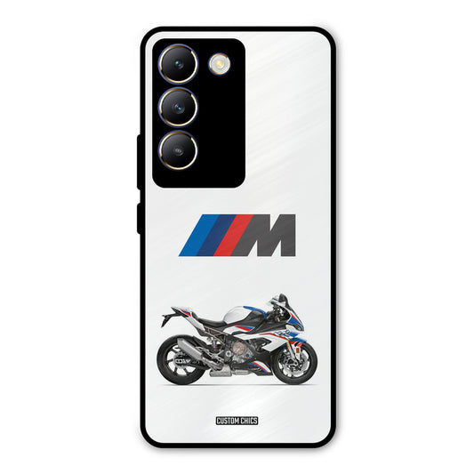 Super Sports Blue Bike Vivo Y200e Mobile Back Cover - Car&Bike PrintShield Case