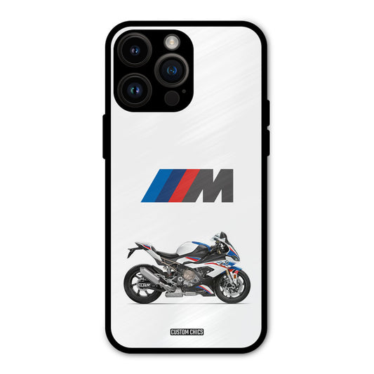 Super Sports Blue Bike iPhone 14 Pro Max Mobile Back Cover - Car&Bike PrintShield Case