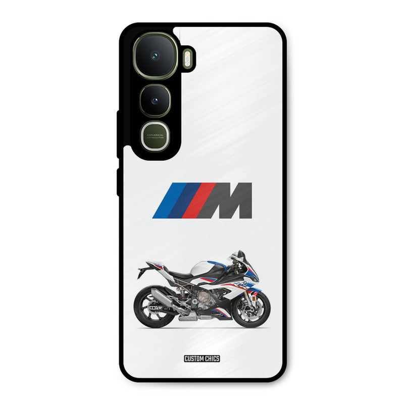Super Sports Blue Bike Vivo Y400 Mobile Back Cover - Car&Bike PrintShield Case