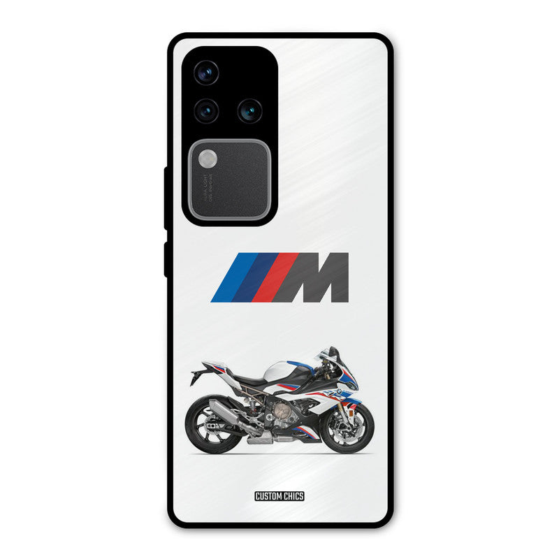 Super Sports Blue Bike Vivo V30 Pro Mobile Back Cover - Car&Bike PrintShield Case