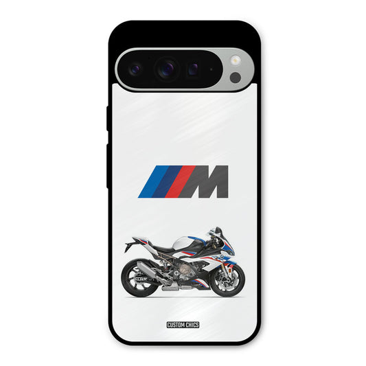 Super Sports Blue Bike Google Pixel 9 Pro XL Mobile Back Cover - Car&Bike PrintShield Case