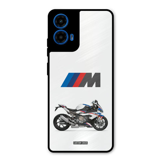 Super Sports Blue Bike Moto G45 Mobile Back Cover - Car&Bike PrintShield Case