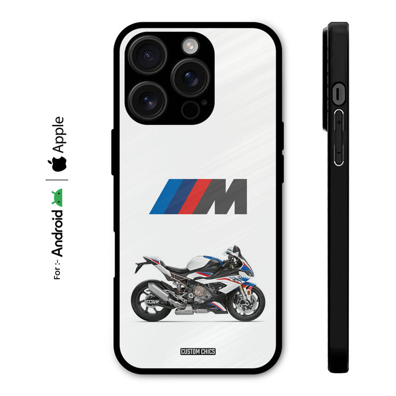 Super Sports Blue Bike Case – Premium PrintShield Mobile Cover