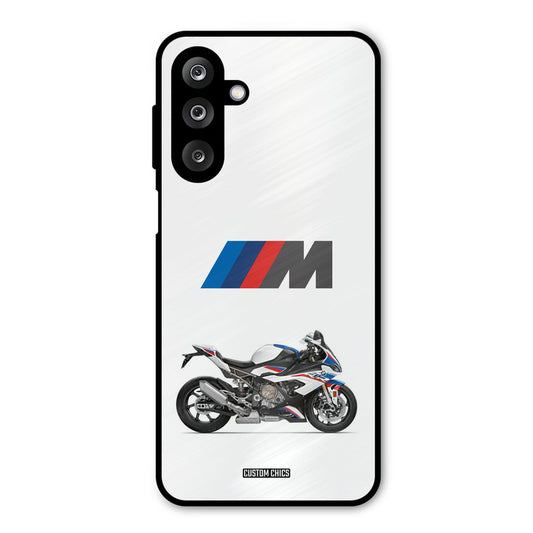Super Sports Blue Bike Samsung Galaxy M36 Mobile Back Cover - Car&Bike PrintShield Case