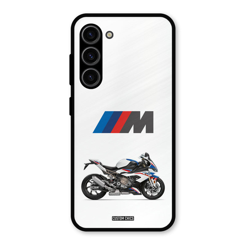 Super Sports Blue Bike Samsung Galaxy S23 Mobile Back Cover - Car&Bike PrintShield Case