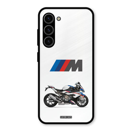 Super Sports Blue Bike Samsung Galaxy S23 Mobile Back Cover - Car&Bike PrintShield Case