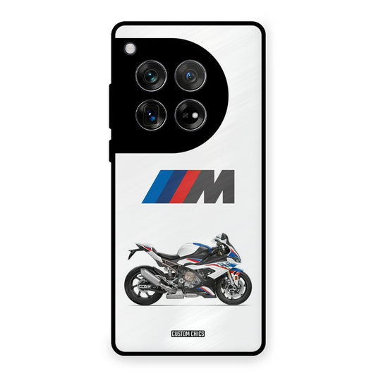 Super Sports Blue Bike OnePlus 12 Mobile Back Cover - Car&Bike PrintShield Case