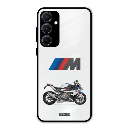 Super Sports Blue Bike Samsung Galaxy A35 5G Mobile Back Cover - Car&Bike PrintShield Case