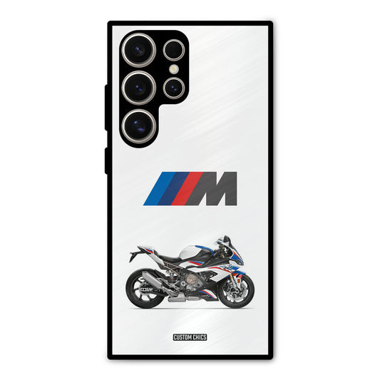 Super Sports Blue Bike Samsung Galaxy S24 Ultra Mobile Back Cover - Car&Bike PrintShield Case