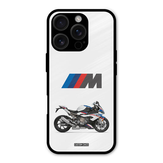 Super Sports Blue Bike iPhone 16 Pro Mobile Back Cover - Car&Bike PrintShield Case