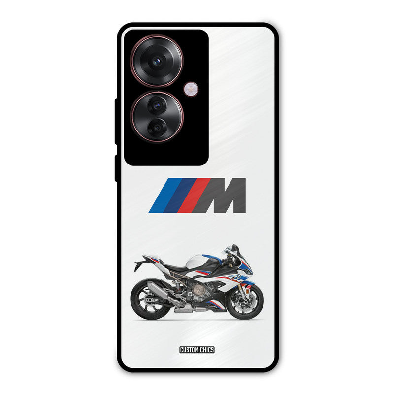 Super Sports Blue Bike Oppo F25 Pro Mobile Back Cover - Car&Bike PrintShield Case