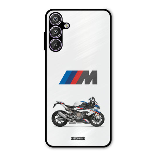 Super Sports Blue Bike Samsung Galaxy F15 Mobile Back Cover - Car&Bike PrintShield Case