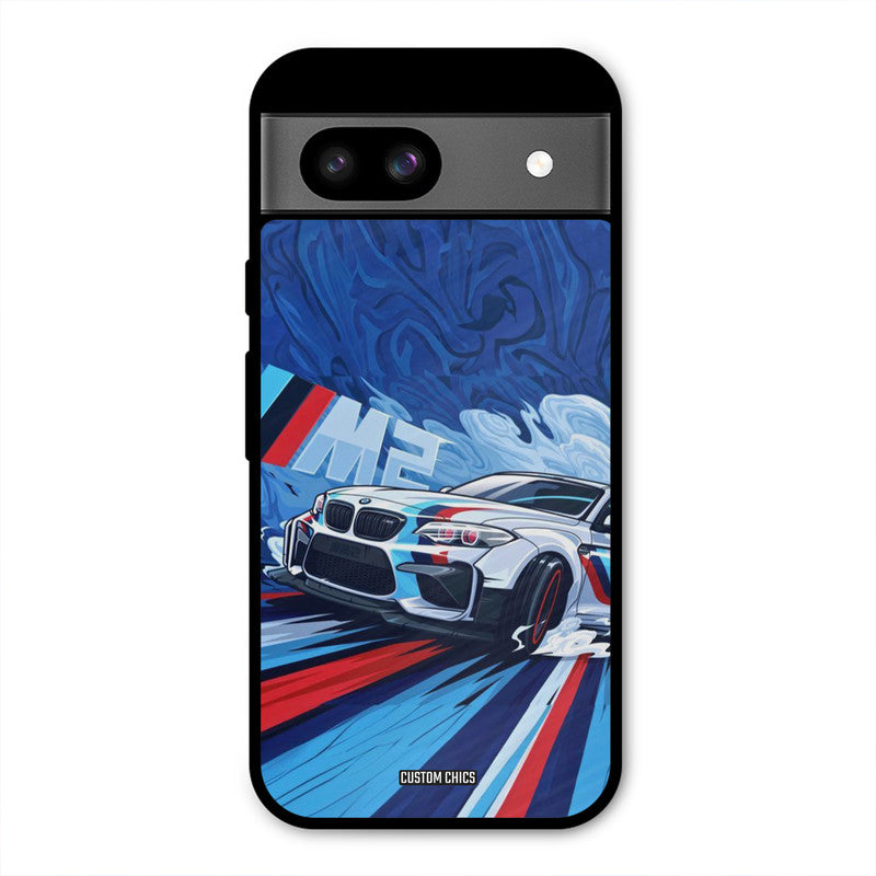Super Sports Car Google Pixel 8a Mobile Back Cover - Car&Bike PrintShield Case