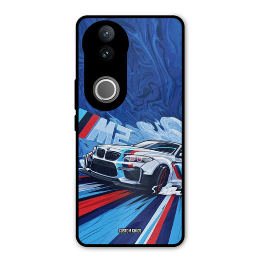 Super Sports Car Vivo V50 Mobile Back Cover - Car&Bike PrintShield Case