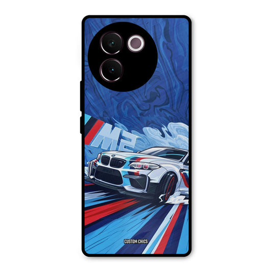 Super Sports Car Vivo V30e Mobile Back Cover - Car&Bike PrintShield Case