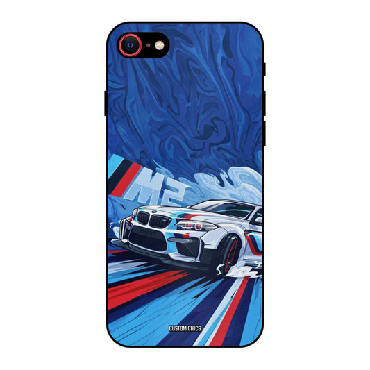 Super Sports Car iPhone SE 2020 Mobile Back Cover - Car&Bike PrintShield Case