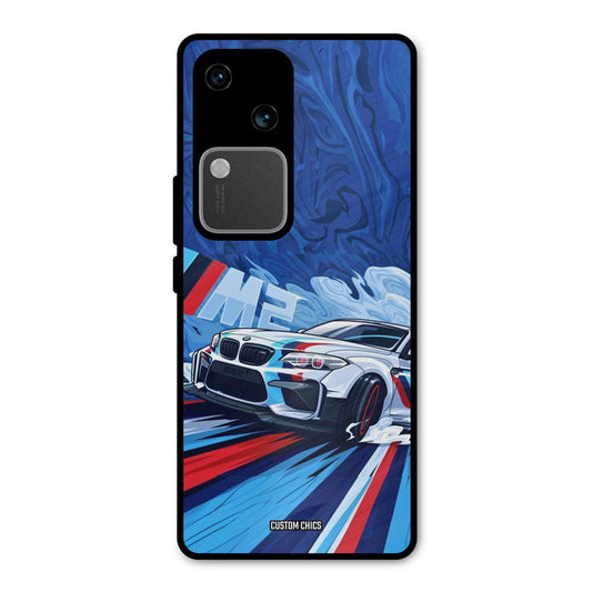 Super Sports Car Vivo V30 Mobile Back Cover - Car&Bike PrintShield Case