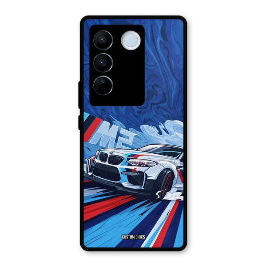 Super Sports Car Vivo V27 Pro Mobile Back Cover - Car&Bike PrintShield Case