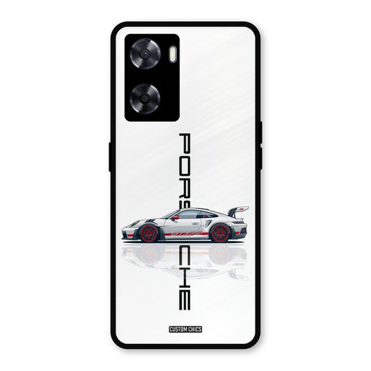 Supercar Typo Oppo A57 2022 Mobile Back Cover - Car&Bike PrintShield Case