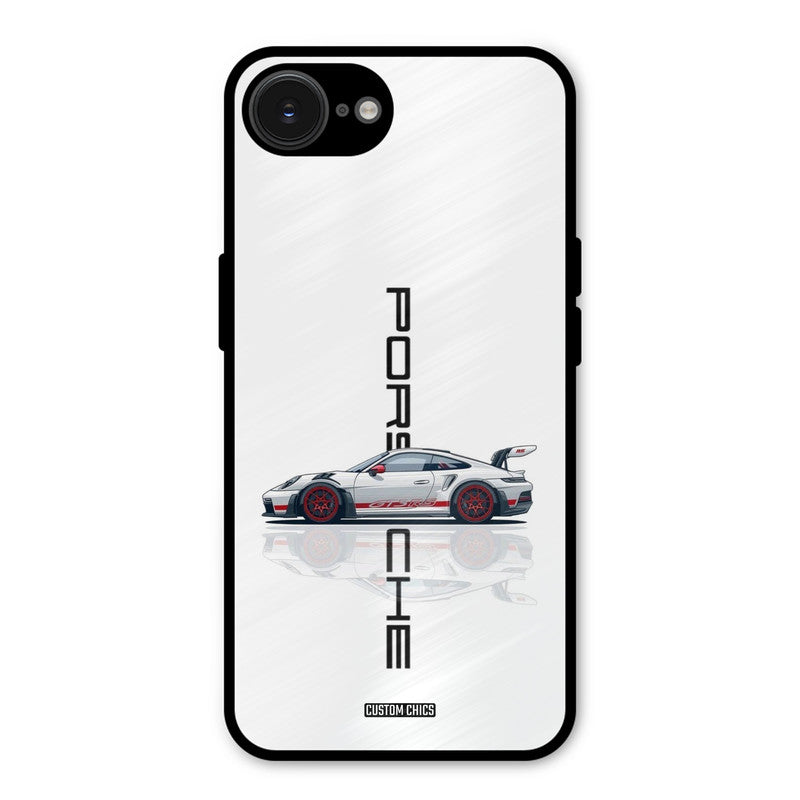 Supercar Typo iPhone 16e Mobile Back Cover - Car&Bike PrintShield Case
