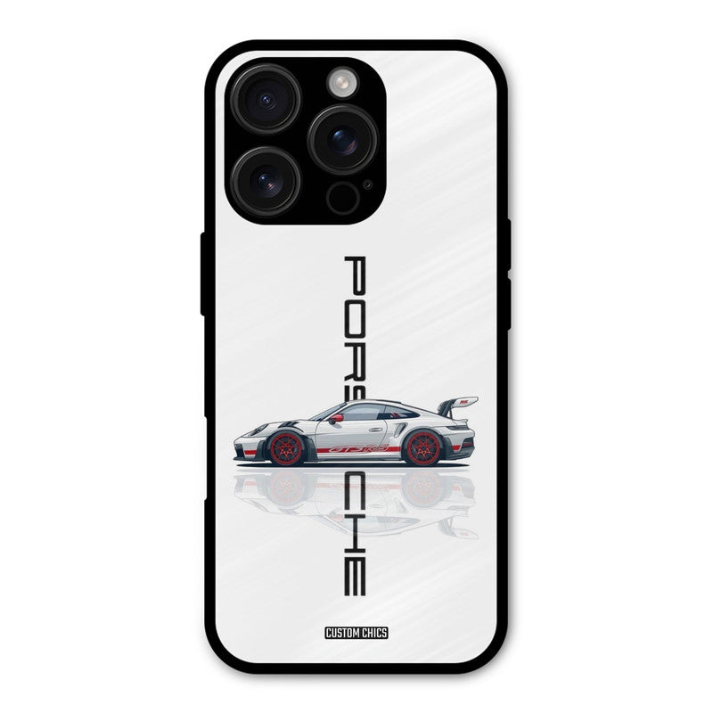Supercar Typo iPhone 16 Pro Mobile Back Cover - Car&Bike PrintShield Case