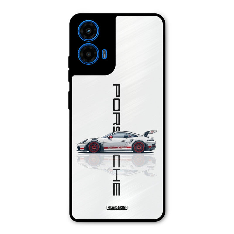 Supercar Typo Moto G45 Mobile Back Cover - Car&Bike PrintShield Case
