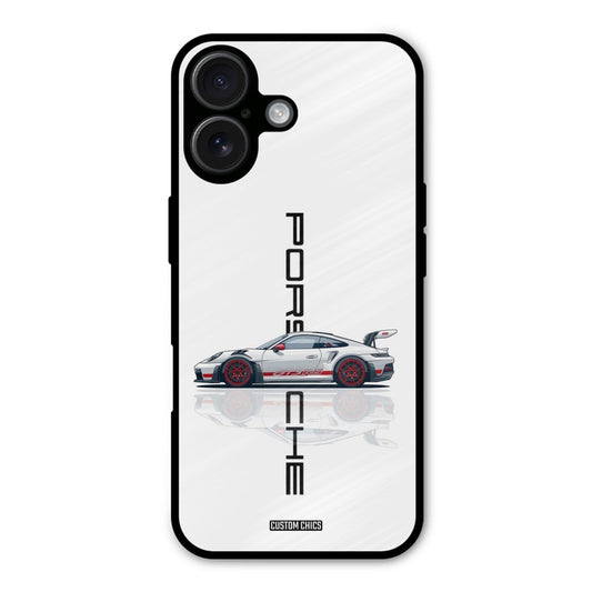 Supercar Typo iPhone 16 Mobile Back Cover - Car&Bike PrintShield Case