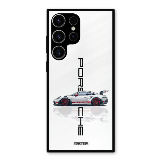 Supercar Typo Samsung Galaxy S23 Ultra Mobile Back Cover - Car&Bike PrintShield Case