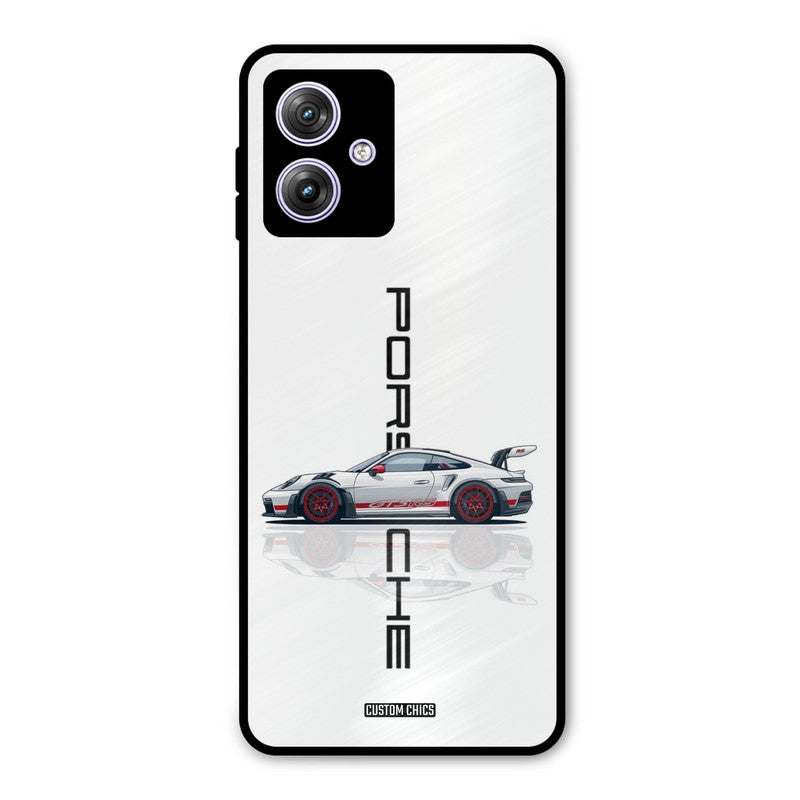 Supercar Typo Moto G54 Mobile Back Cover - Car&Bike PrintShield Case
