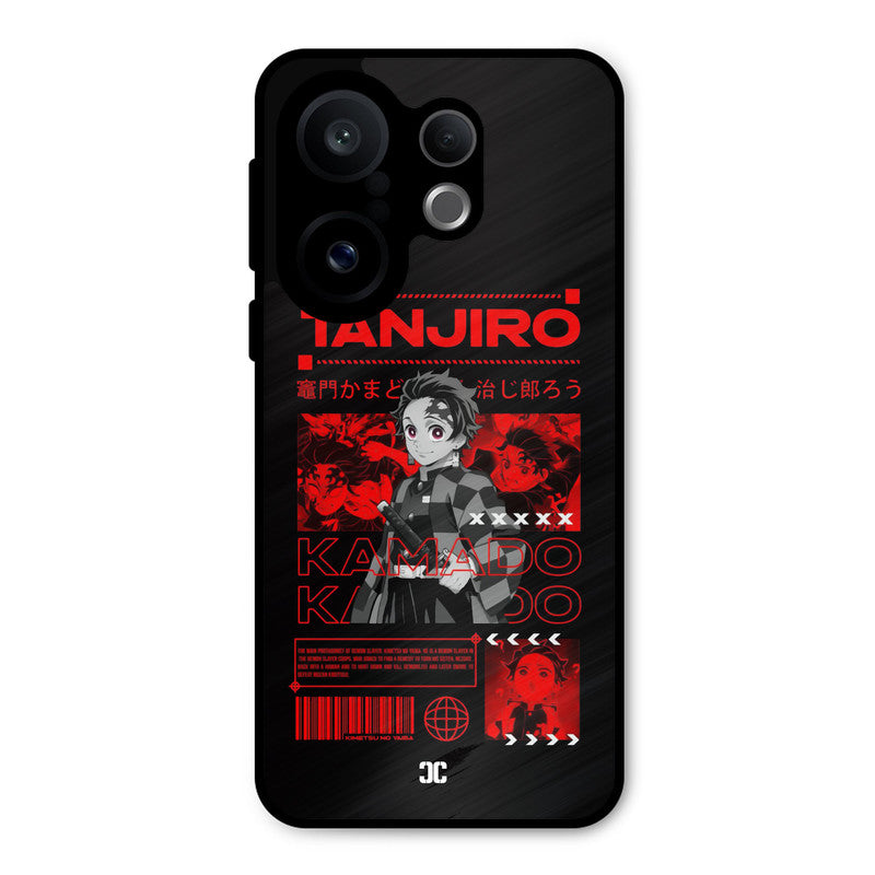 Tanjiro Kamado Vivo X200 FE Mobile Back Cover - Anime PrintShield Case