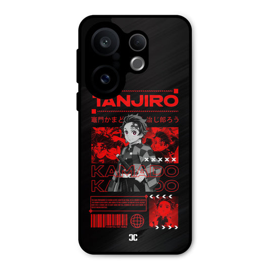 Tanjiro Kamado Vivo X200 FE Mobile Back Cover - Anime PrintShield Case