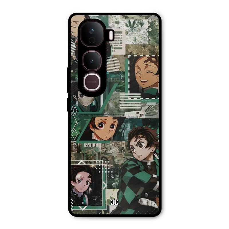Tanjiro Thoughts Vivo Y400 Pro Mobile Back Cover - Anime PrintShield Case