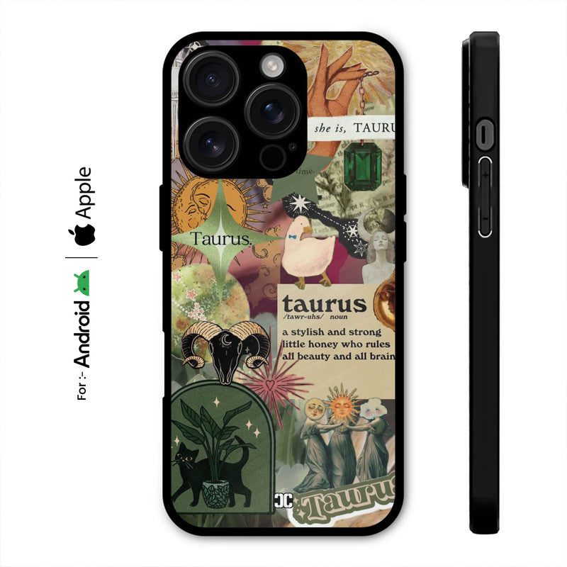 Taurus Collage Case – Premium PrintShield Mobile Cover