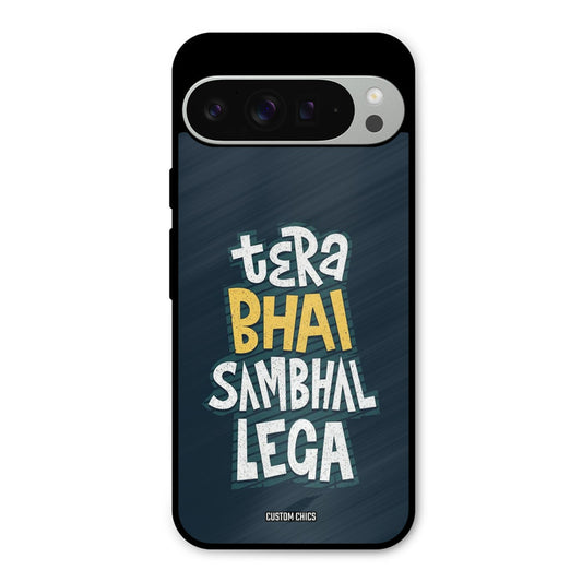 Tera Bhai Google Pixel 9 Pro XL Mobile Back Cover - Typography PrintShield Case