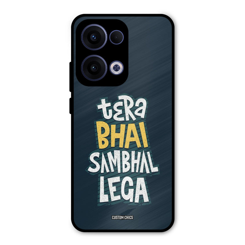Tera Bhai Oppo Reno 13 5G Mobile Back Cover - Typography PrintShield Case