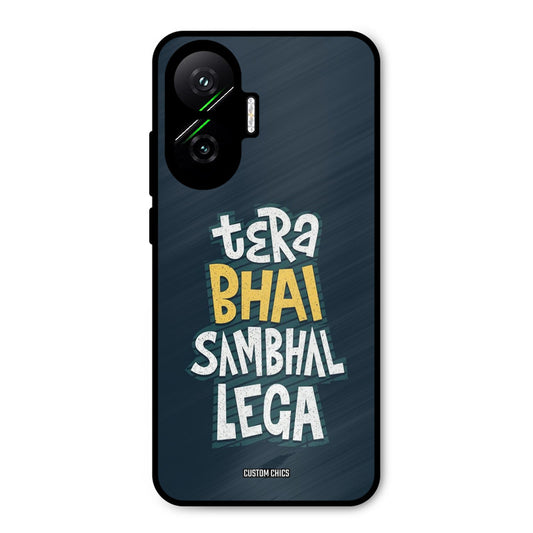 Tera Bhai Poco F7 5G Mobile Back Cover - Typography PrintShield Case