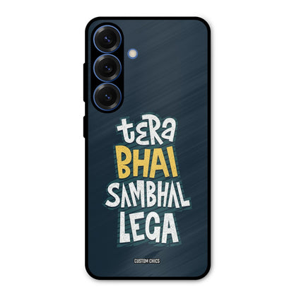 Tera Bhai Samsung Galaxy S25 Plus Mobile Back Cover - Typography PrintShield Case