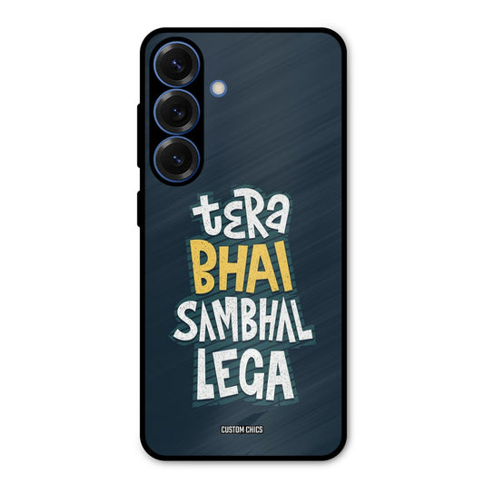 Tera Bhai Samsung Galaxy S25 Plus Mobile Back Cover - Typography PrintShield Case