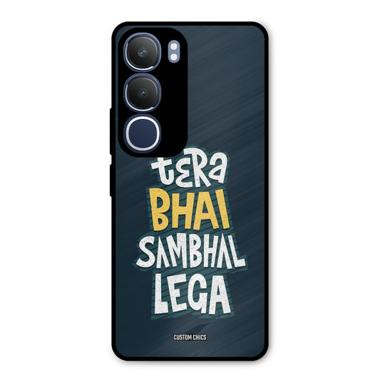 Tera Bhai Vivo Y29 Mobile Back Cover - Typography PrintShield Case