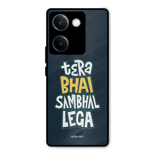 Tera Bhai Vivo Y300 Plus Mobile Back Cover - Typography PrintShield Case
