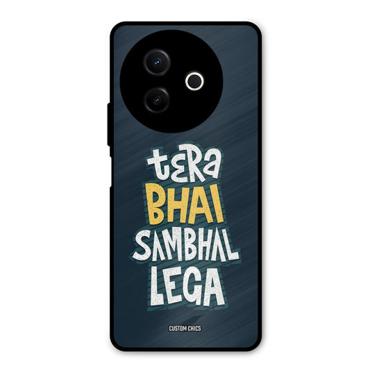 Tera Bhai Vivo Y39 Mobile Back Cover - Typography PrintShield Case